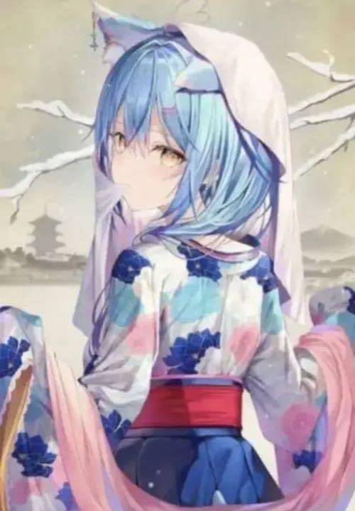 Amazon.co.jp: Yukihana Lamy New Year Costume B2 Tapestry Rin Yuu